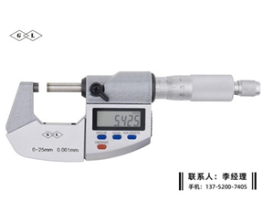 IP65防水數顯千分尺0-25mm